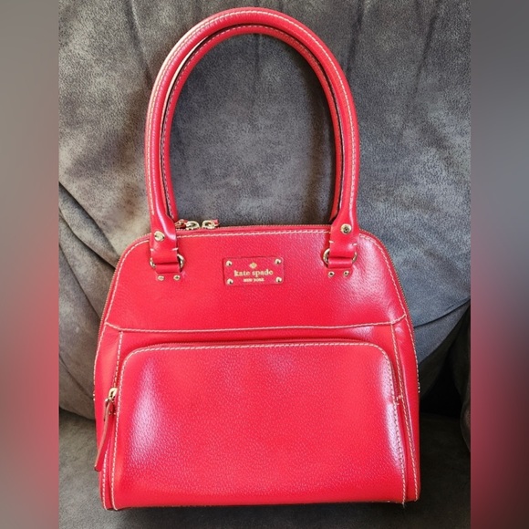 kate spade Handbags - Kate spade handbag, red leather purse